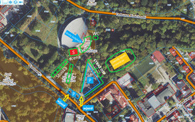 Plan sytuacyjny Amfiteatr Koszalin