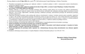 załącznik do zarządzenia - ogłoszenie o przetargu 1Suchowo