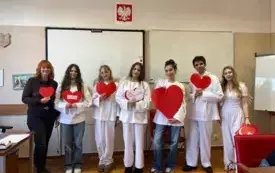 Galeria aktualności Walentynki &nbsp;w kaliskim Zespole Szk&oacute;ł 4