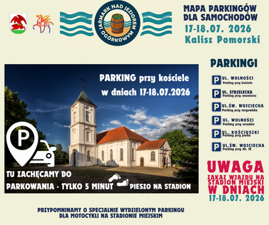 Gdzie zaparkować podczas Jarmarku nad Jeziorem Og&oacute;rkowym?