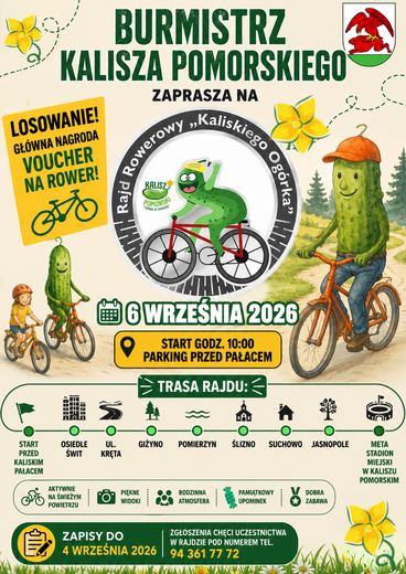 Rajd Rowerowy &bdquo;Kaliskiego Og&oacute;rka&rdquo; 2026