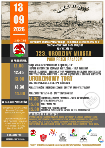 723. URODZINY MIASTA
