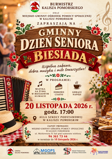 Gminny Dzień Seniora &ndash; zapraszamy na wyjątkową biesiadę